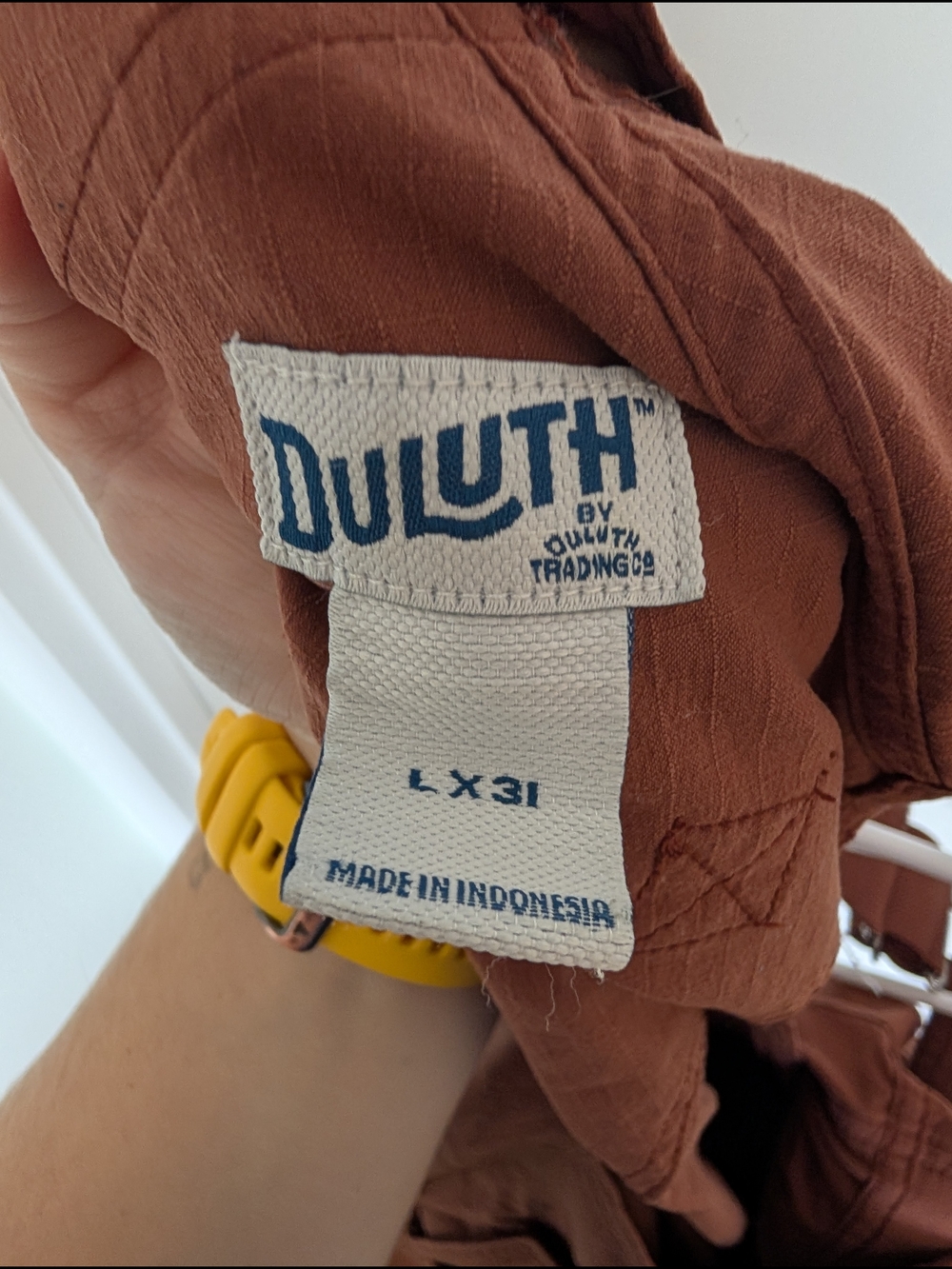 Duluth Trading Co Rust Overalls with Utility Pockets - Picture 3 of 5